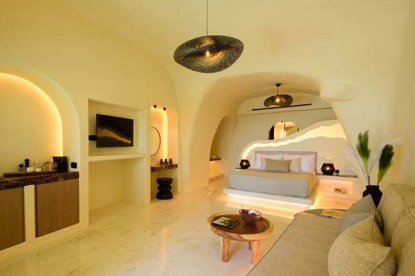 Deluxe Suite with Heated Plunge Pool and Sea View - Accommodation